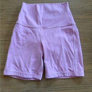 lululemon athletica Pink Bike Shorts